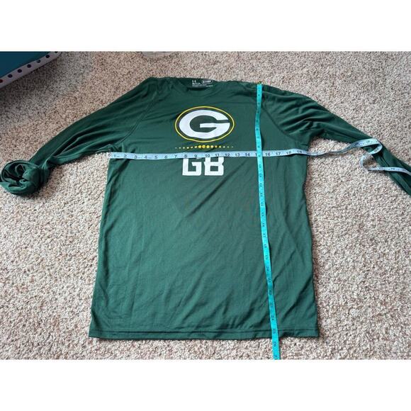Under Armour Green Bay Packers Combine Authentic Lightweight shirt; Performance - Picture 3 of 9